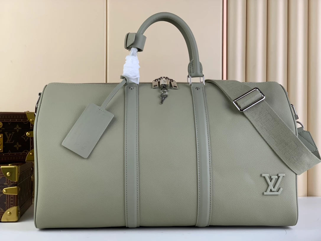 l0*is V*t0n keepall bandouliÈre 50 in grey - lbv424