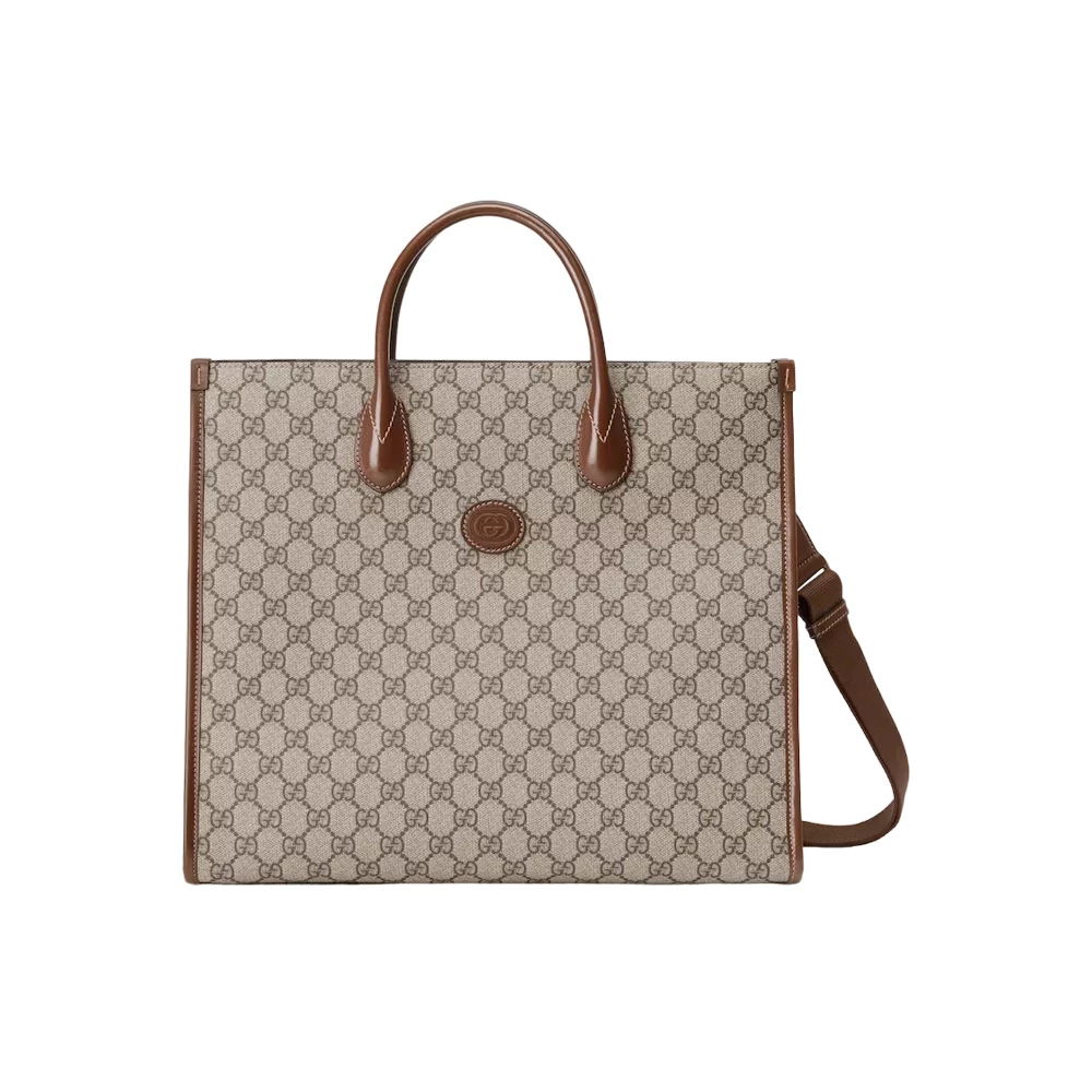 MEDIUM TOTE WITH INTERLOCKING G - GBC051