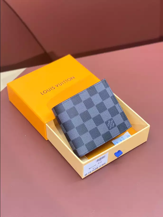 LV MARCO WALLET DAMIER GRAPHITE CANVAS - RRG090