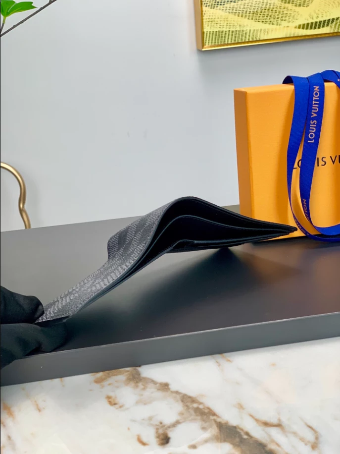 LV MULTIPLE WALLET DAMIER GRAPHITE - RRG097