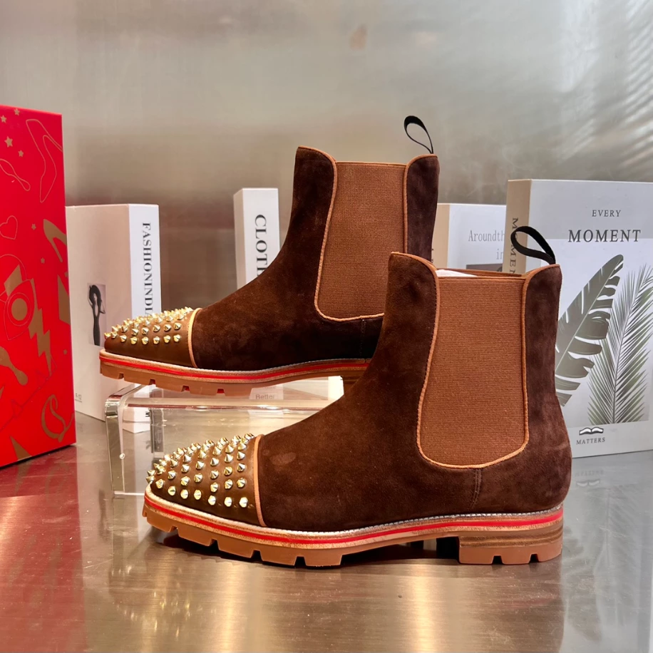 Ch**an louboutin high-top sneaker - cl178