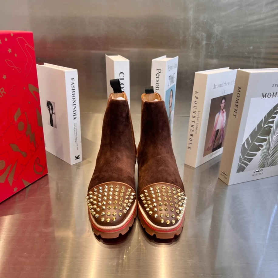 Ch**an louboutin high-top sneaker - cl178