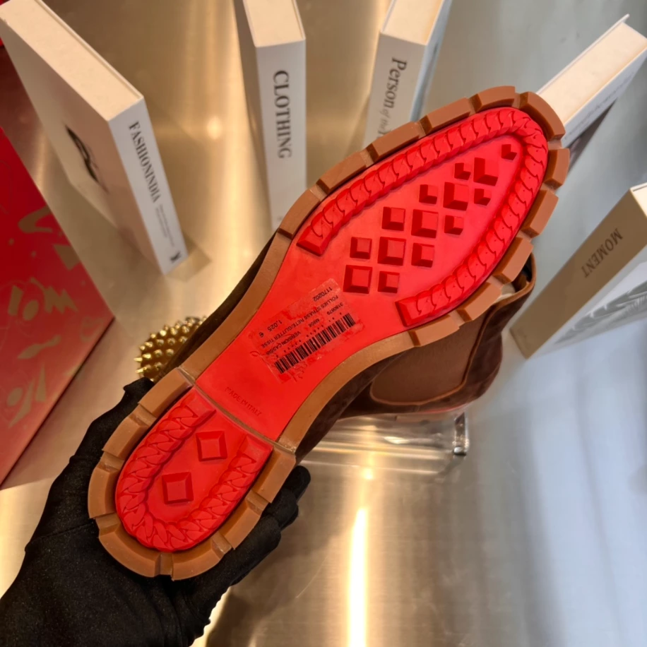 Ch**an louboutin high-top sneaker - cl179