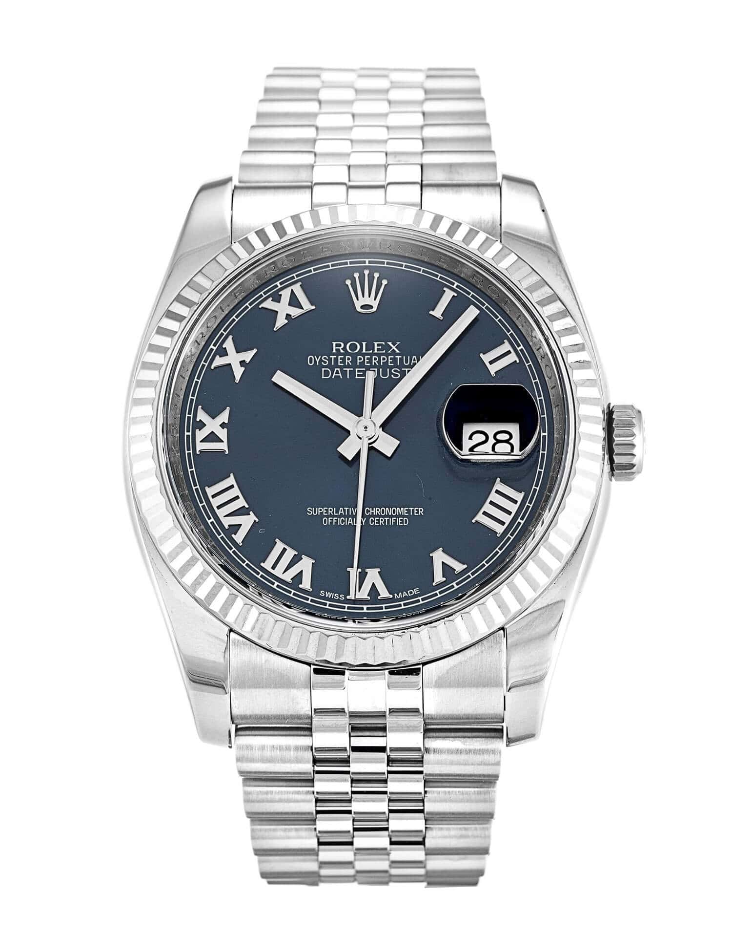 R*l*x datejust 116234 36mm blue dial