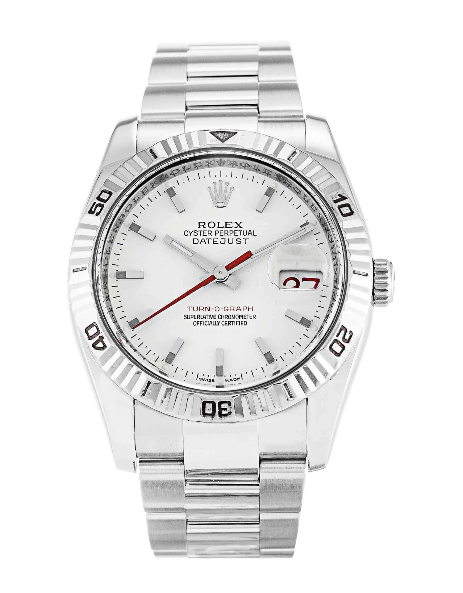 R*l*x datejust 116264 36mm white dial