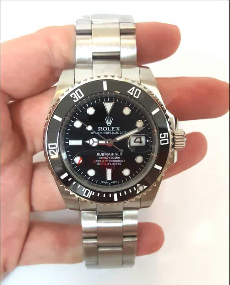 R*l*x submariner 116610ln 40mm black dial