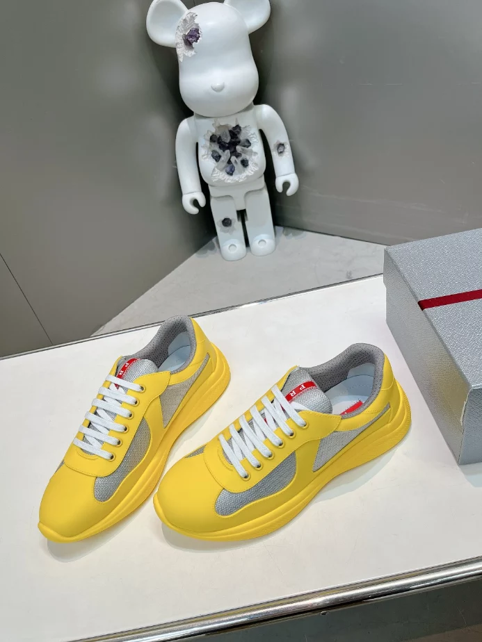 Pra*a america's cup soft rubber and bike fabric sneakers - prd003