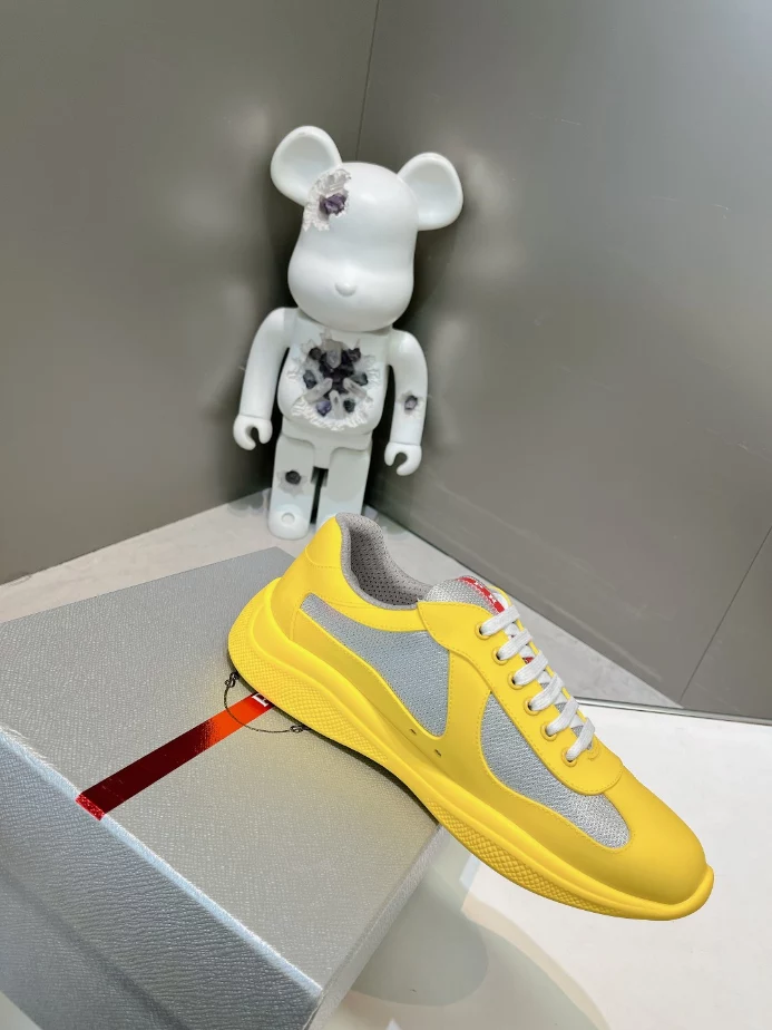 Pra*a america's cup soft rubber and bike fabric sneakers - prd003