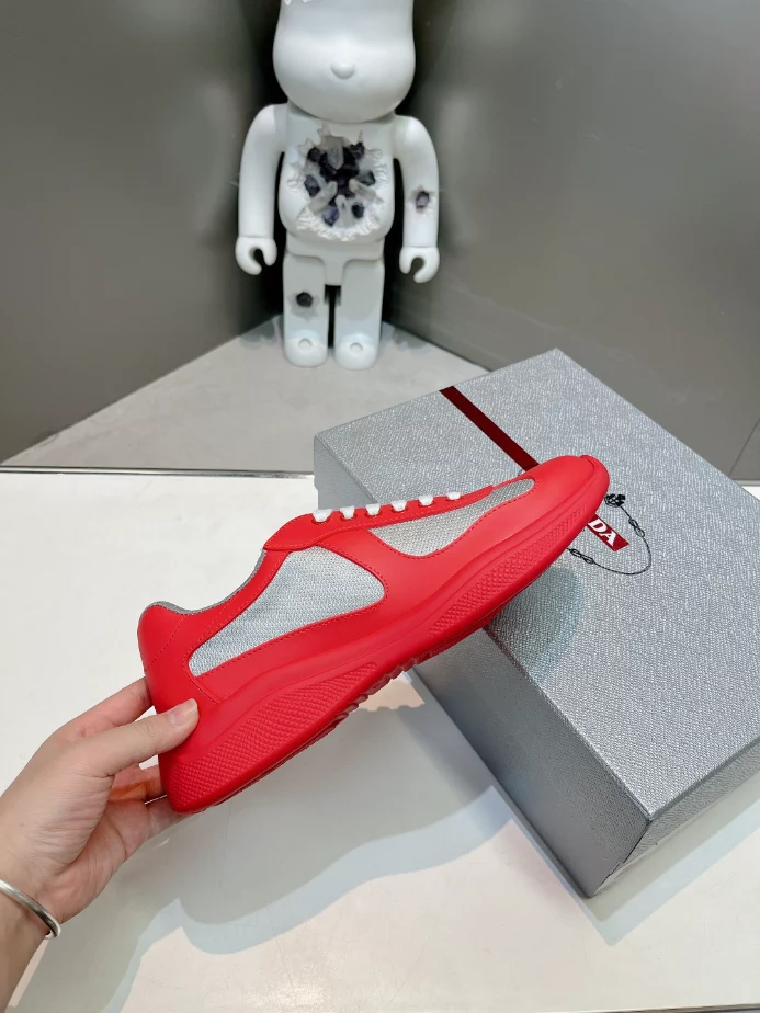 Pra*a america's cup soft rubber and bike fabric sneakers - prd005