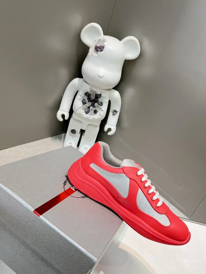 Pra*a america's cup soft rubber and bike fabric sneakers - prd005