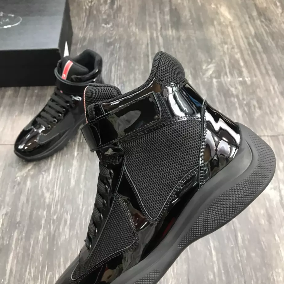 Pra*a america's cup high-top sneakers