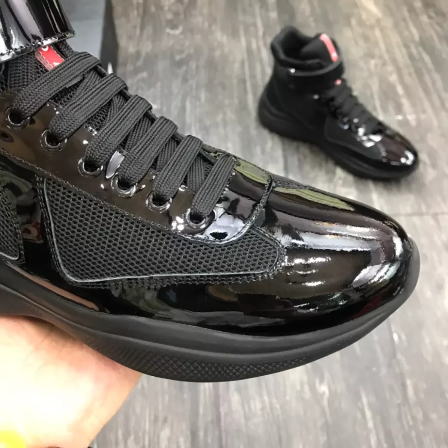 Pra*a america's cup high-top sneakers