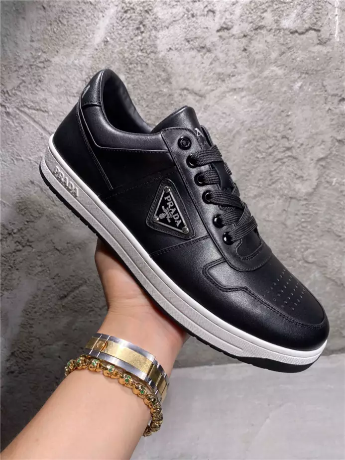Pra*a downtown leather sneakers - prd037
