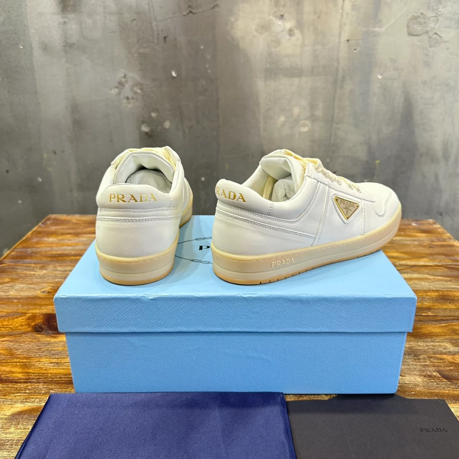 Pra*a downtown nappa leather sneakers - prd030