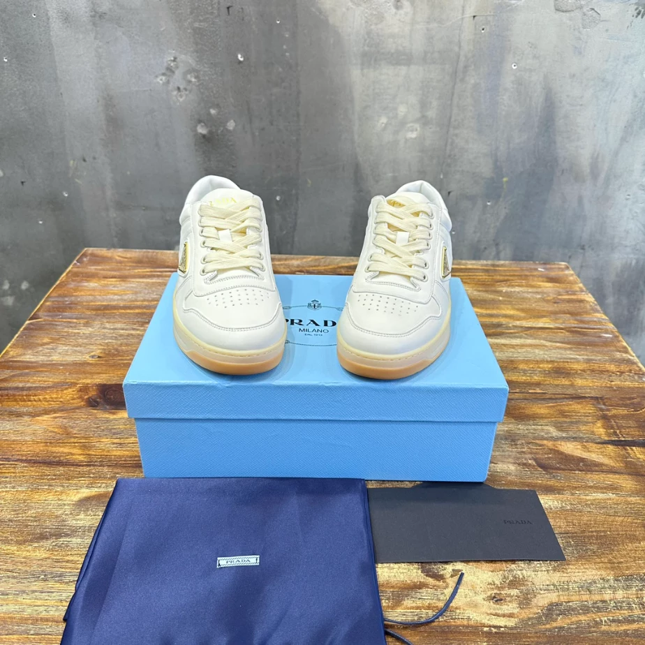 Pra*a downtown nappa leather sneakers - prd030