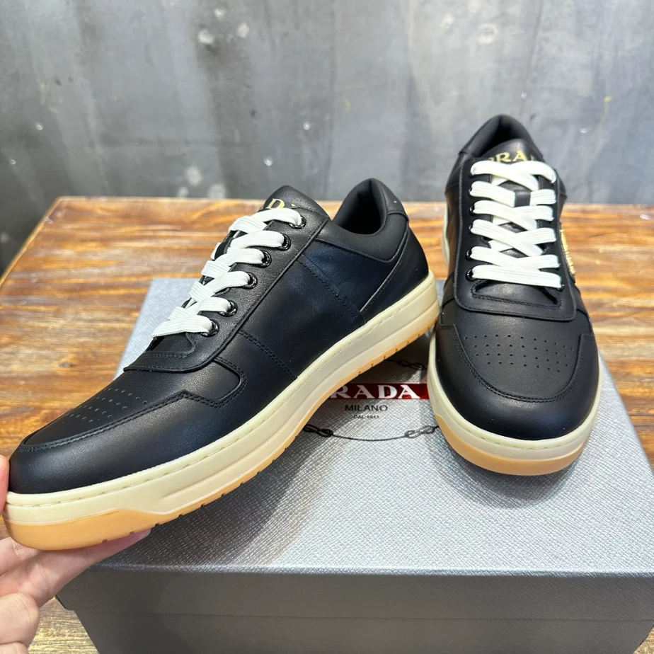 Pra*a downtown nappa leather sneakers - prd031