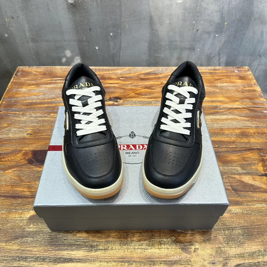 Pra*a downtown nappa leather sneakers - prd031