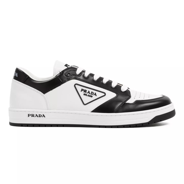 Pra*a district sneaker white black - prd091
