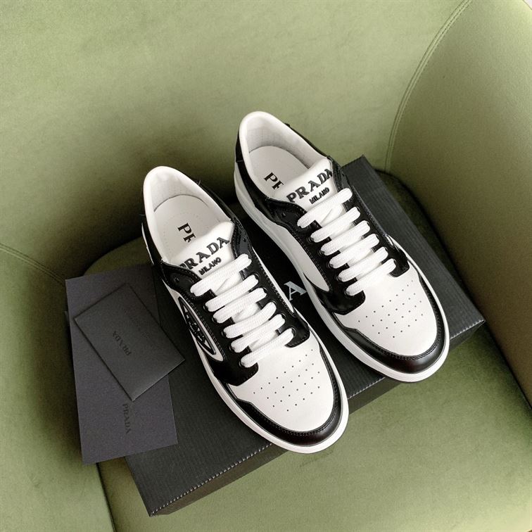 Pra*a district sneaker white black - prd091