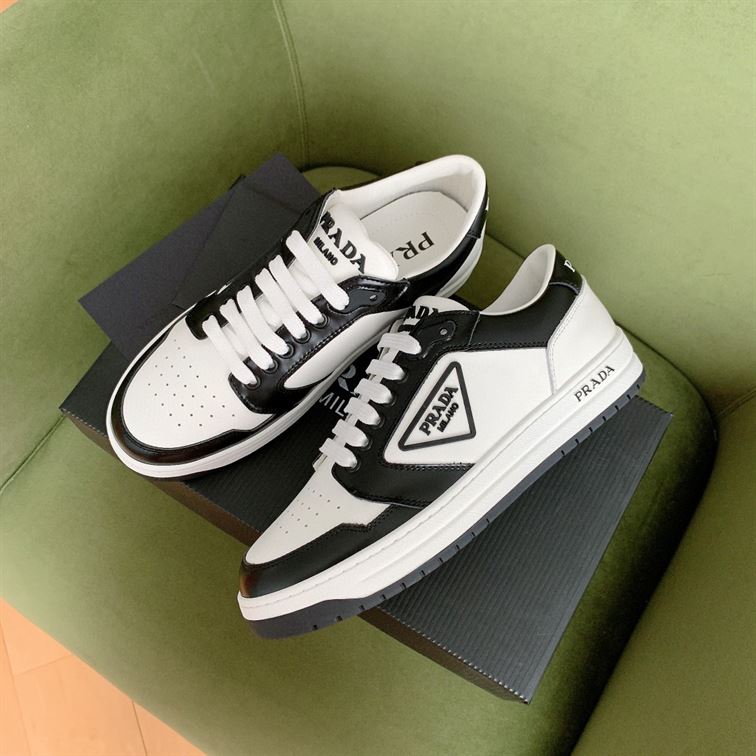 Pra*a district sneaker white black - prd091