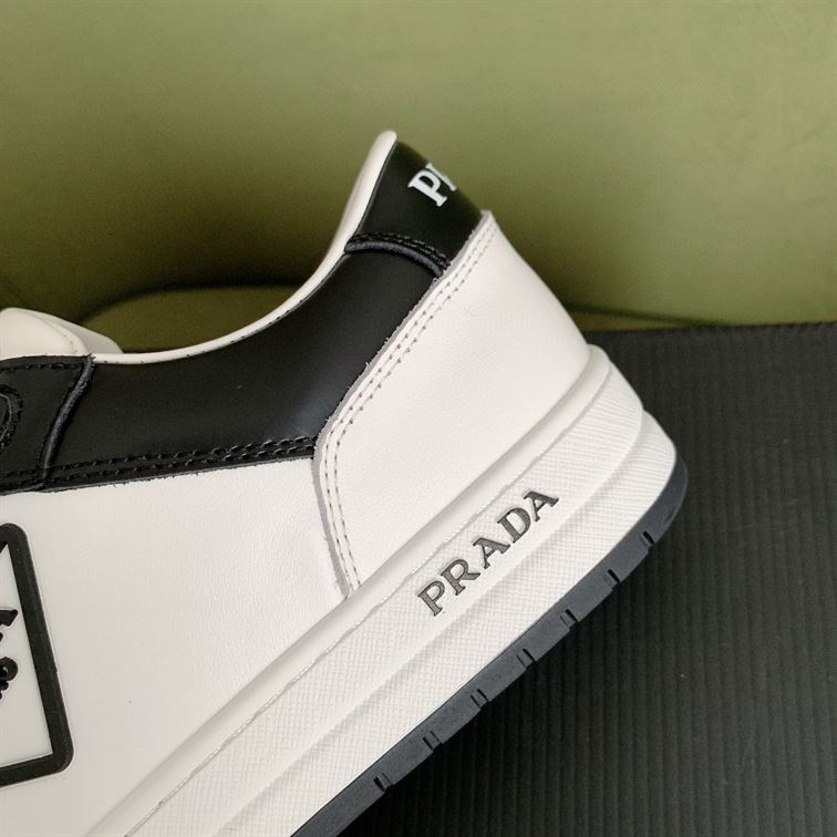 Pra*a district sneaker white black - prd091