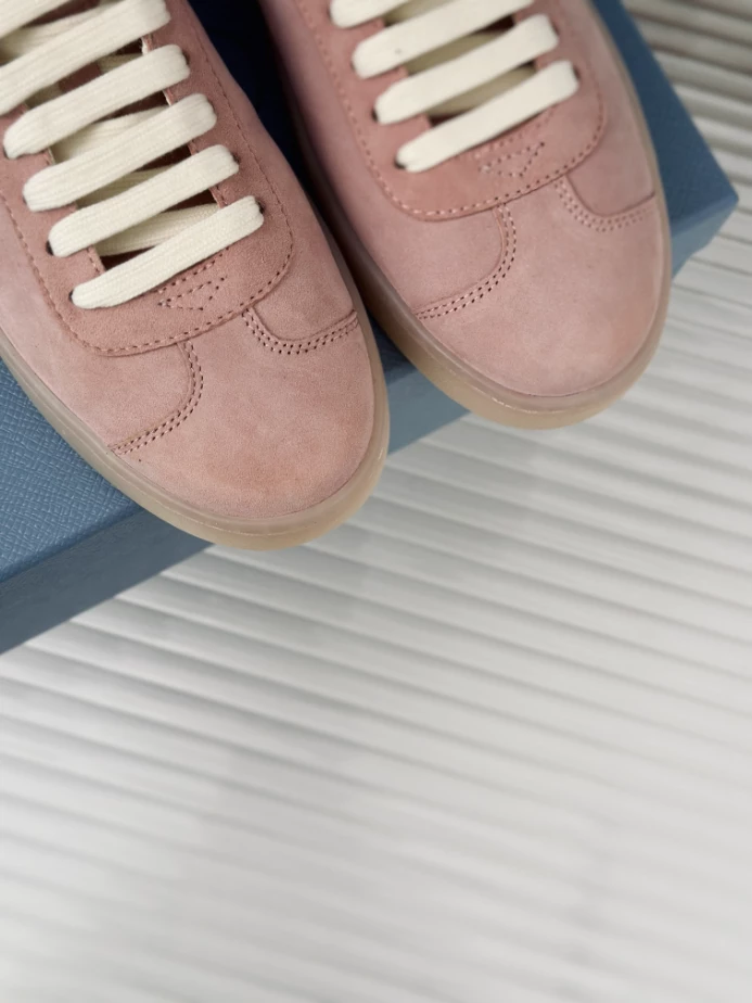 Pra*a suede sneakers alabaster pink - prd081