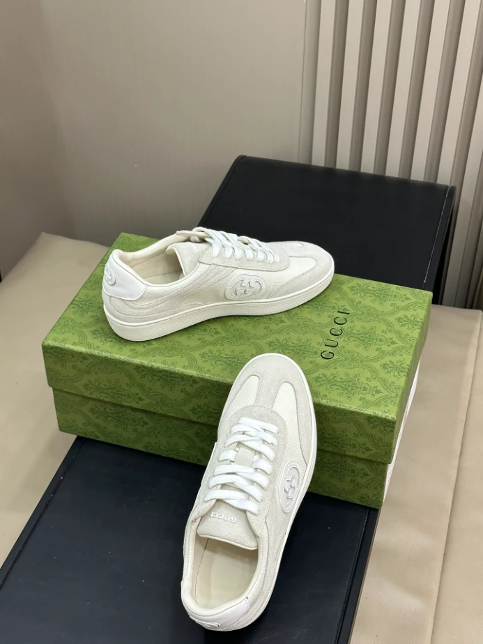 men's G*u*i ace sneaker with interlocking g - gc258