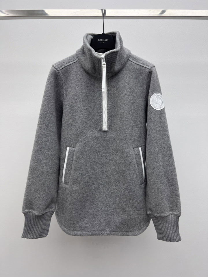 Can*a Go*e severn fleece half zip sweater - repgod.org
