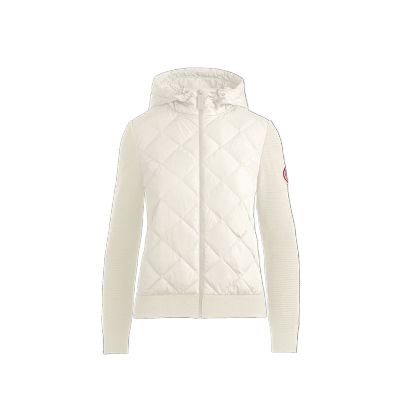 Can*a Go*e women's hybridge quilted knit hoody