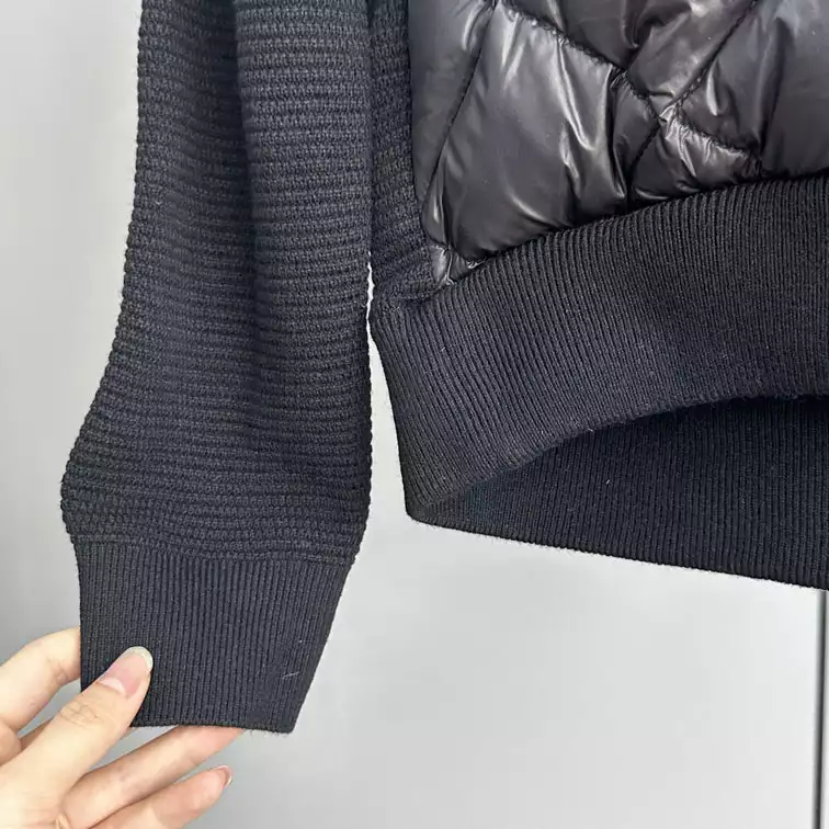 Can*a Go*e women's hybridge quilted knit hoody