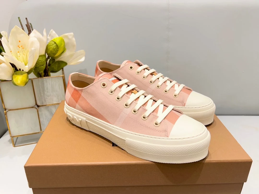 B**rry check cotton sneakers - bbr128