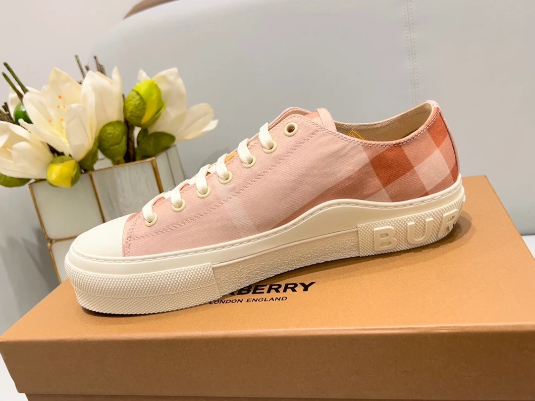 B**rry check cotton sneakers - bbr128