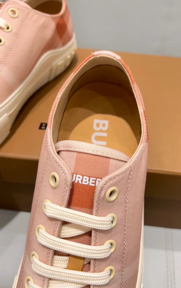 B**rry check cotton sneakers - bbr128