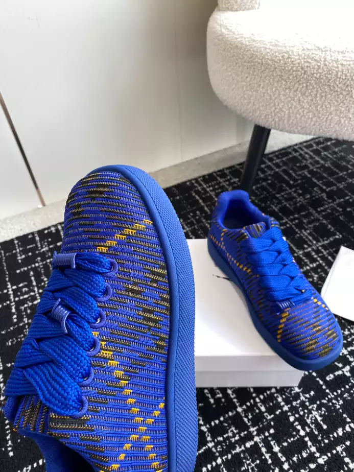 B**rry checked knitted sneakers - bbr100