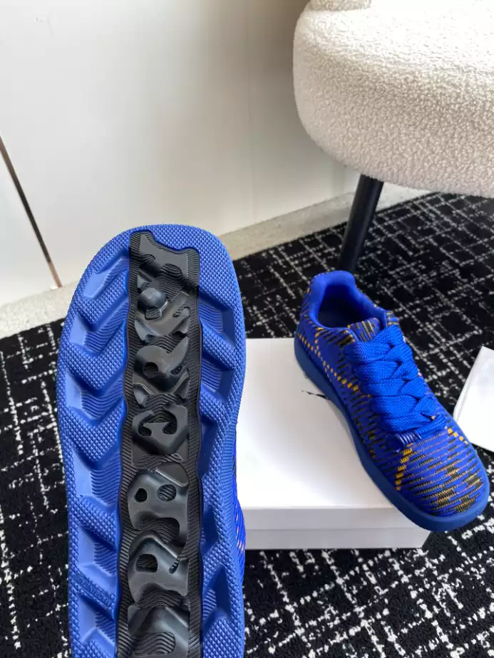 B**rry checked knitted sneakers - bbr100