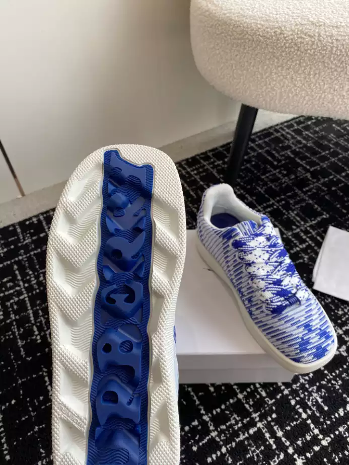 B**rry checked knitted sneakers - bbr101