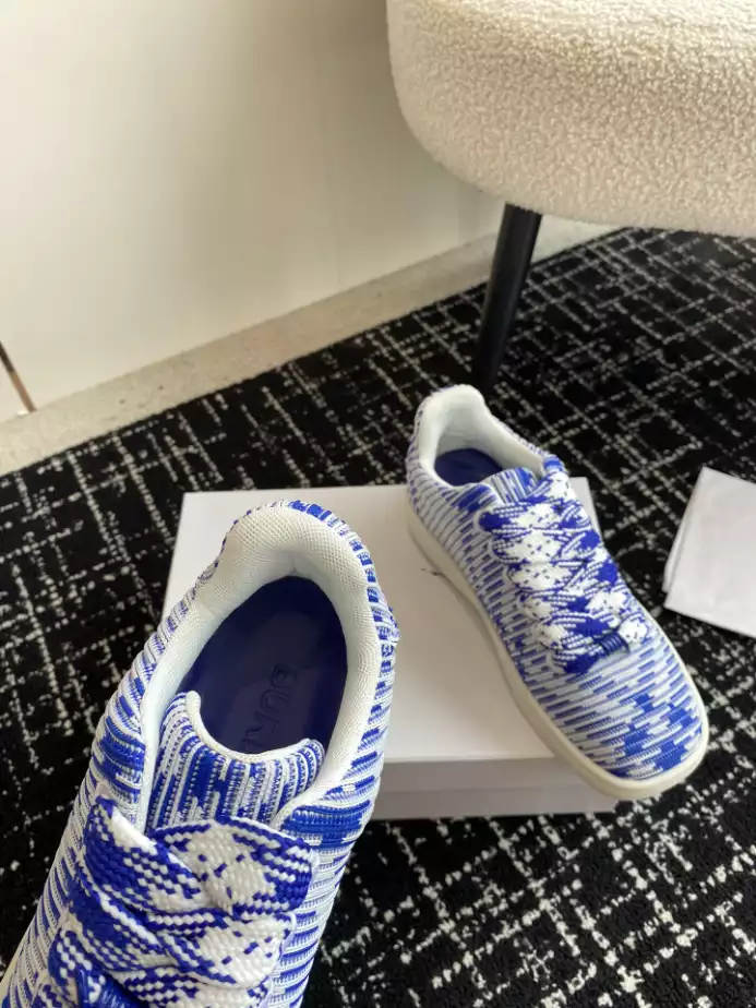 B**rry checked knitted sneakers - bbr101