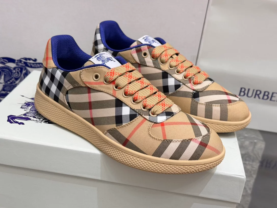 B**rry terrace check sneakers - bbr093