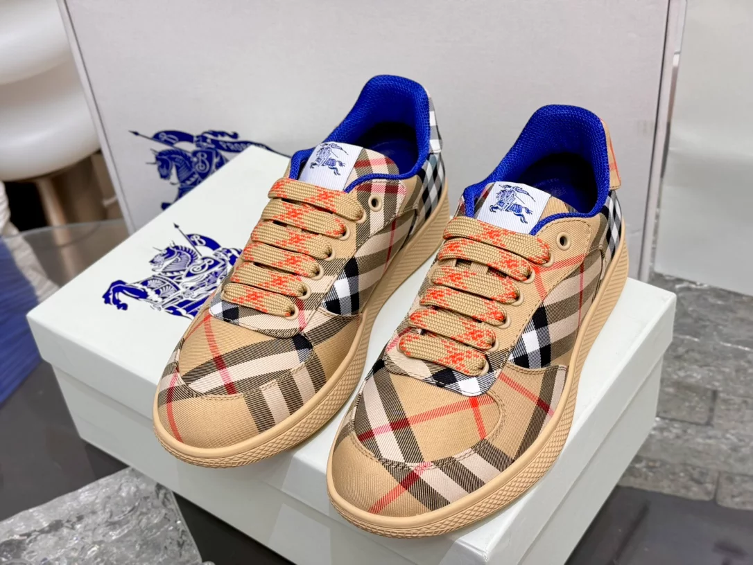 B**rry terrace check sneakers - bbr093