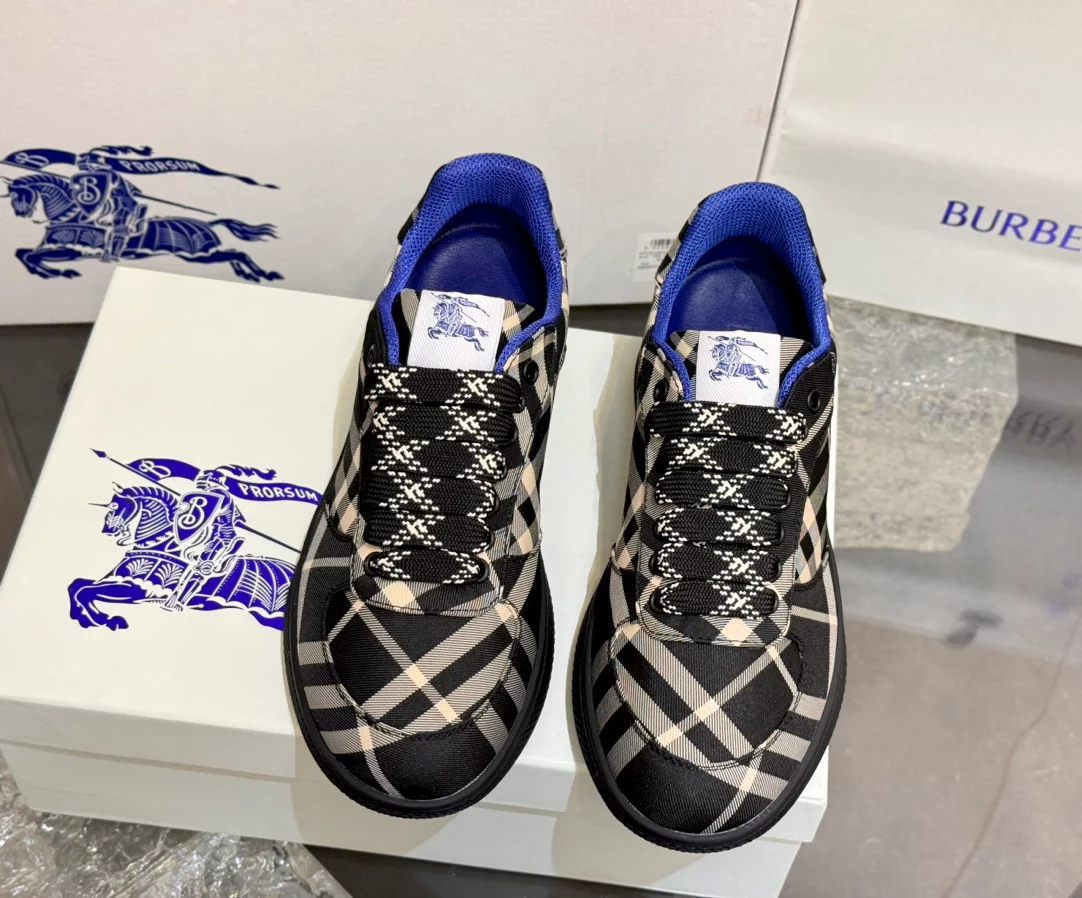 B**rry terrace check sneakers - bbr094