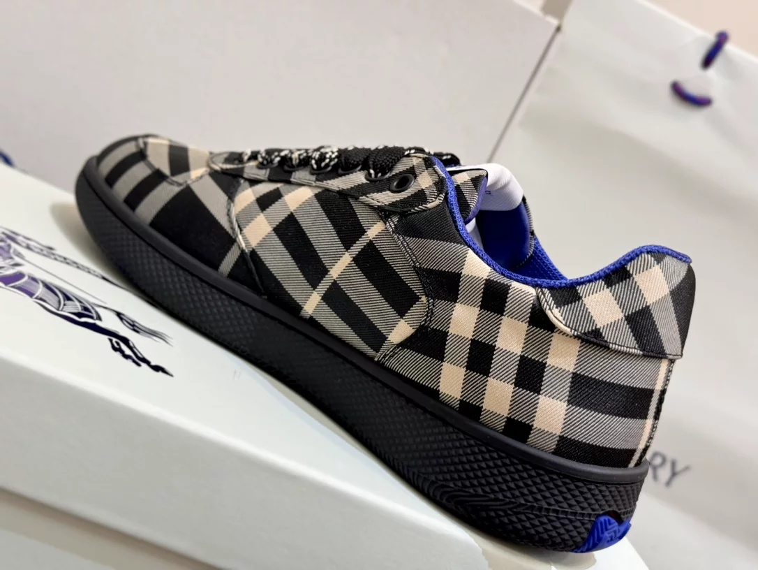 B**rry terrace check sneakers - bbr094