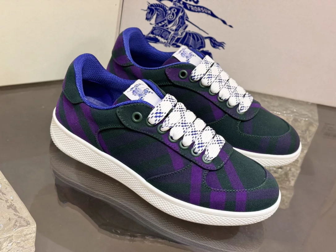 B**rry terrace check sneakers - bbr103
