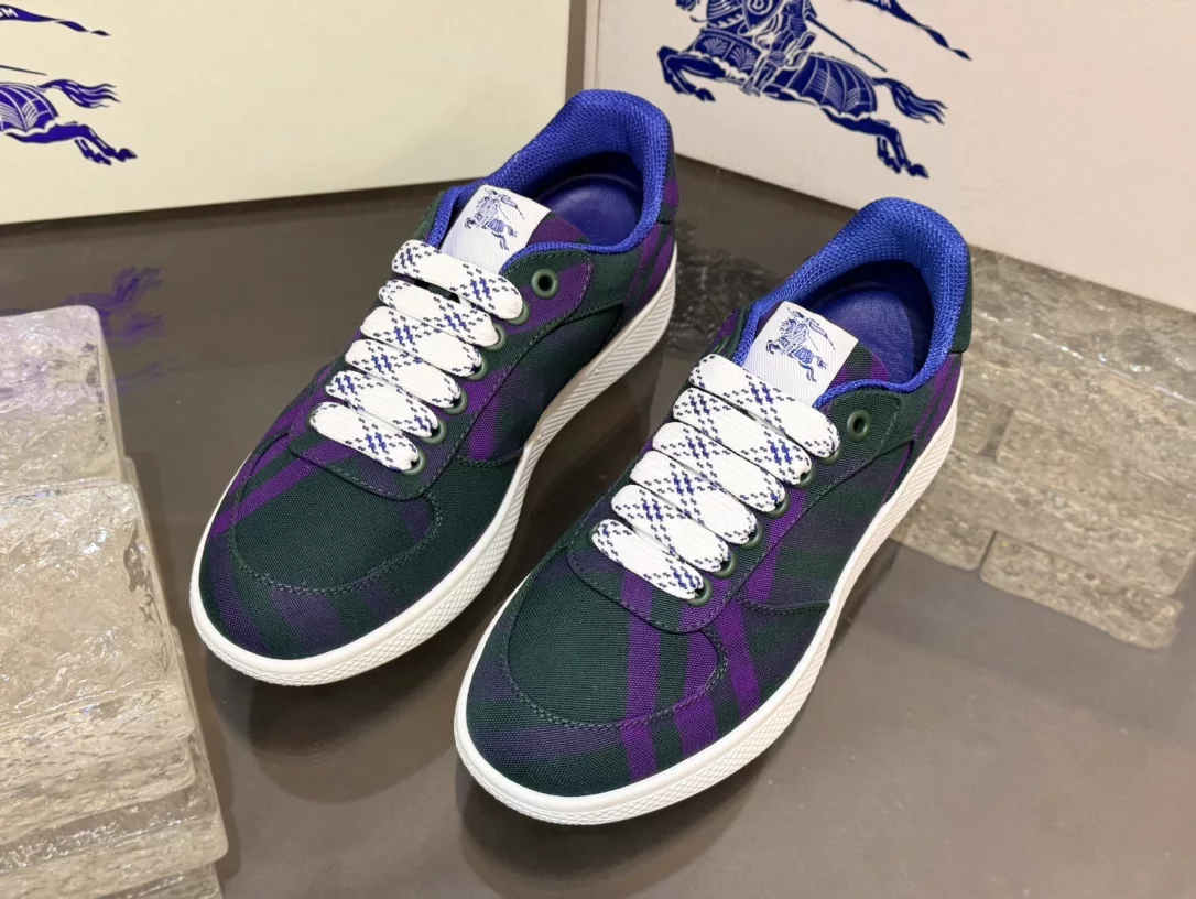 B**rry terrace check sneakers - bbr103