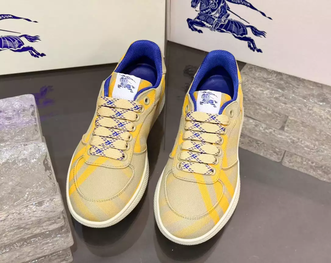 B**rry terrace check sneakers - bbr104