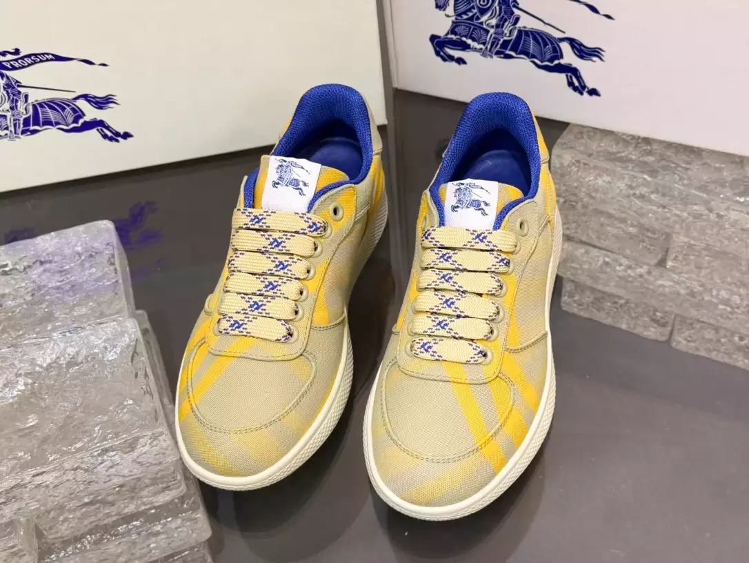 B**rry terrace check sneakers - bbr104