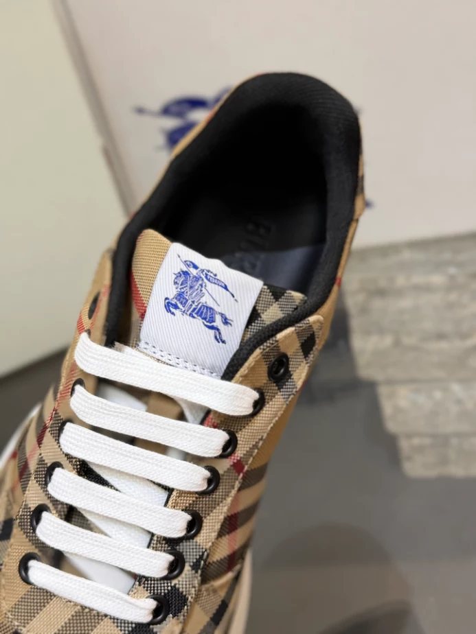 B**rry terrace check sneakers - bbr105