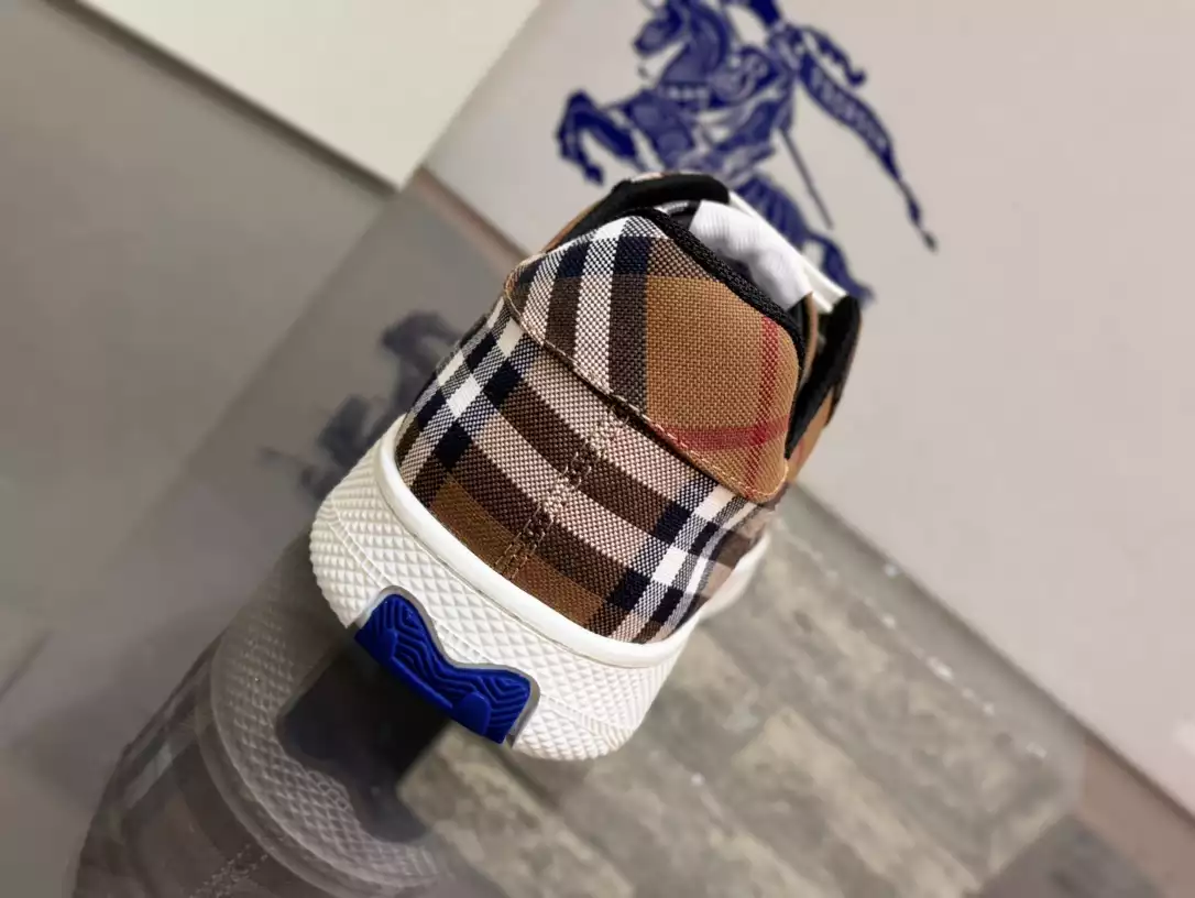 B**rry terrace check sneakers - bbr106