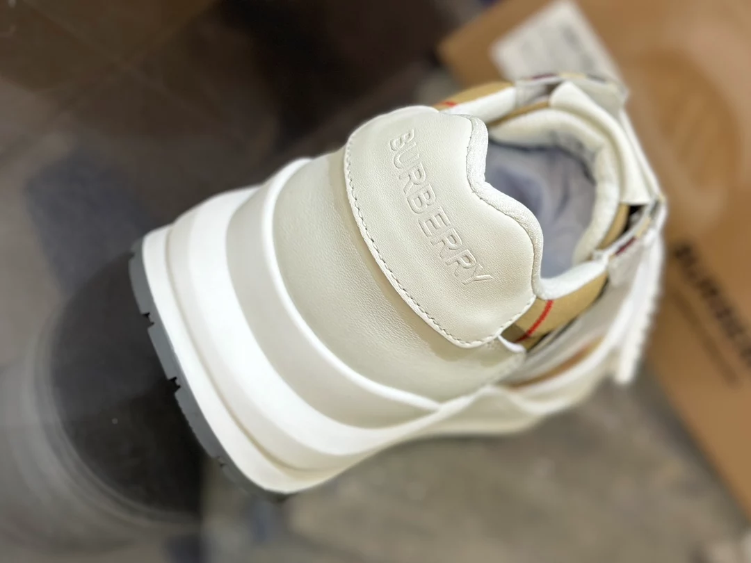 B**rry vintage check sneakers - bbr107