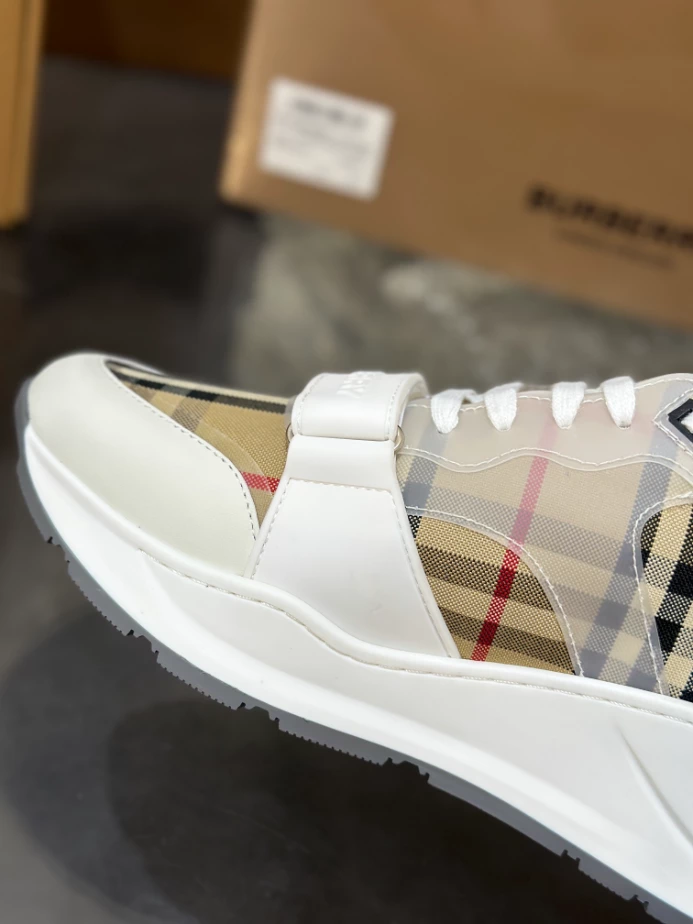 B**rry vintage check sneakers - bbr107