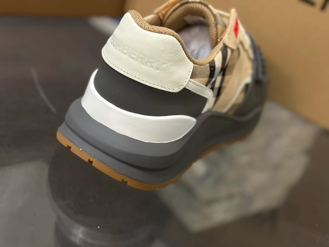 B**rry vintage check sneakers - bbr108